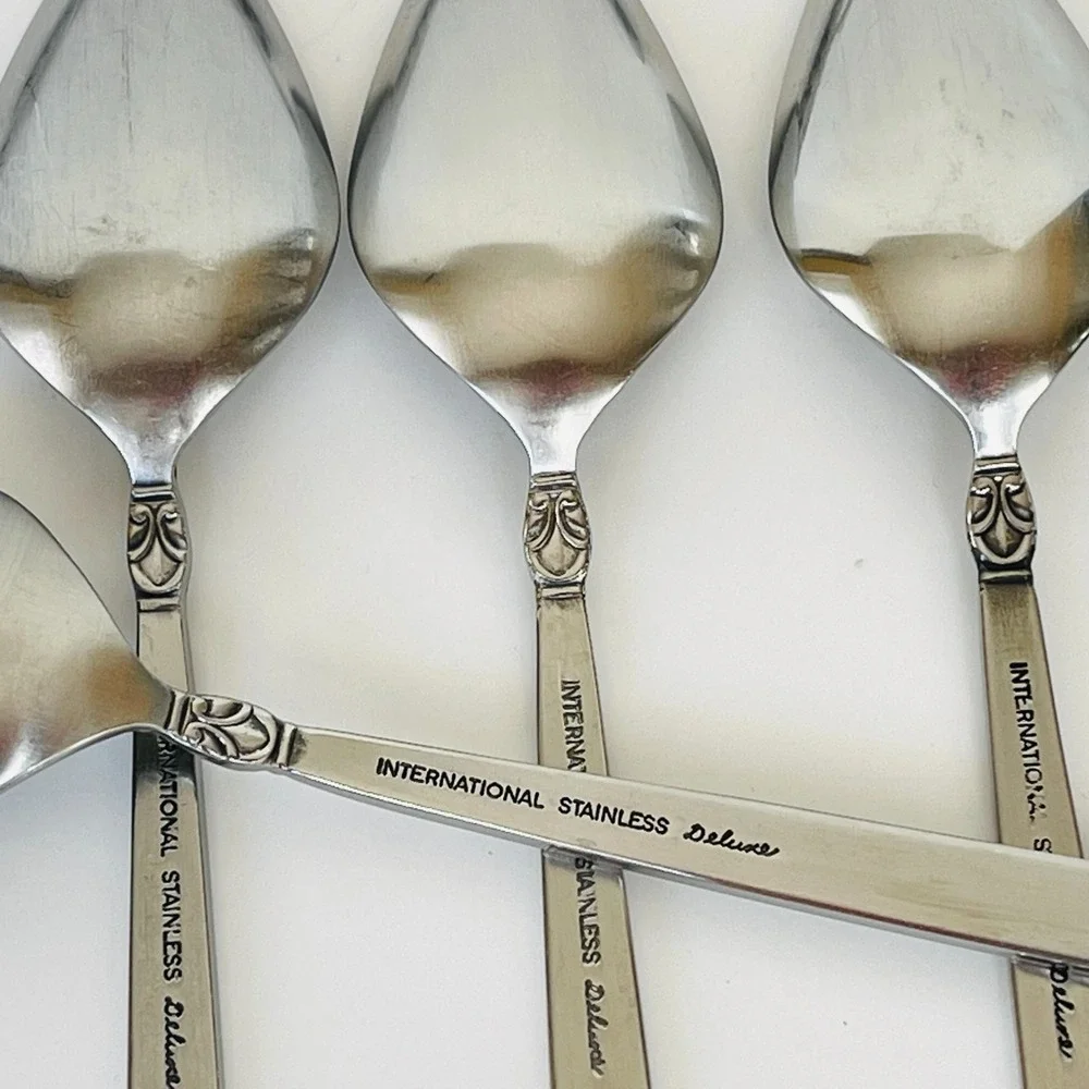 International Silver NORSE Satin Stainless Steel Flatware -20 pcs-Service for 4